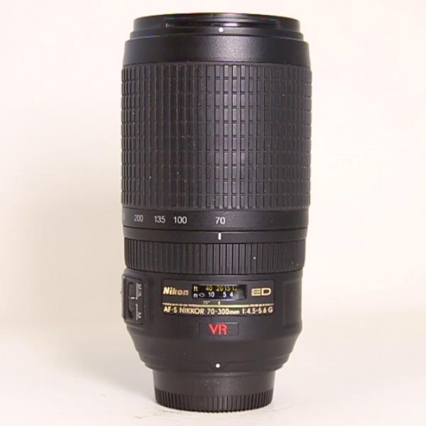 Used Nikon AF-S NIKKOR VR 70-300mm f/4.5-5.6G IF-ED Lens