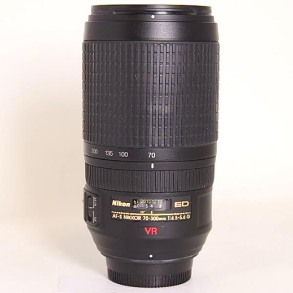 Used Nikon AF-S NIKKOR VR 70-300mm f/4.5-5.6G IF-ED Lens
