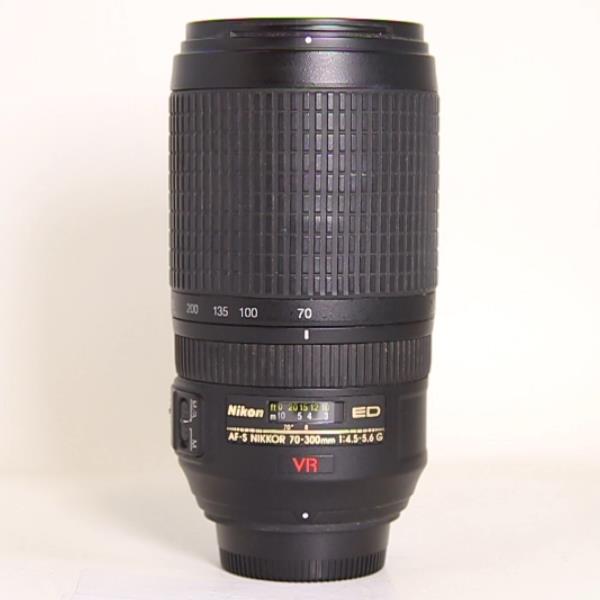 Used Nikon AF-S NIKKOR VR 70-300mm f/4.5-5.6G IF-ED Lens