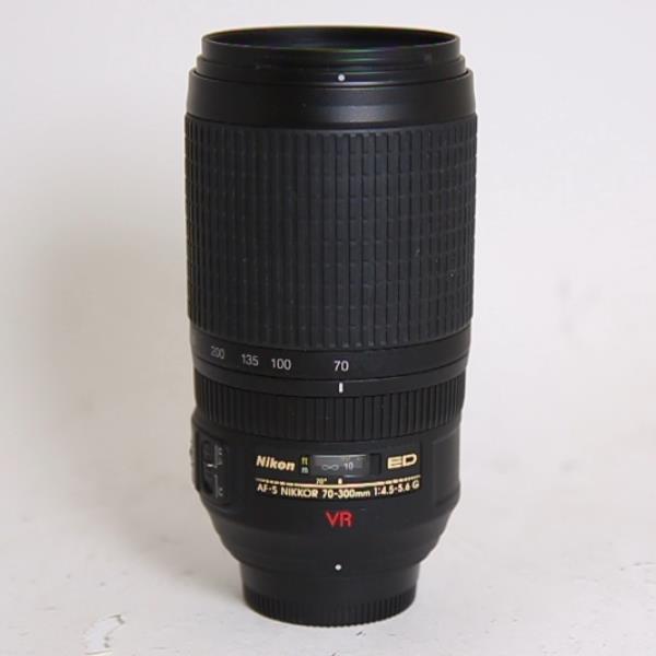 Used Nikon AF-S NIKKOR VR 70-300mm f/4.5-5.6G IF-ED Lens