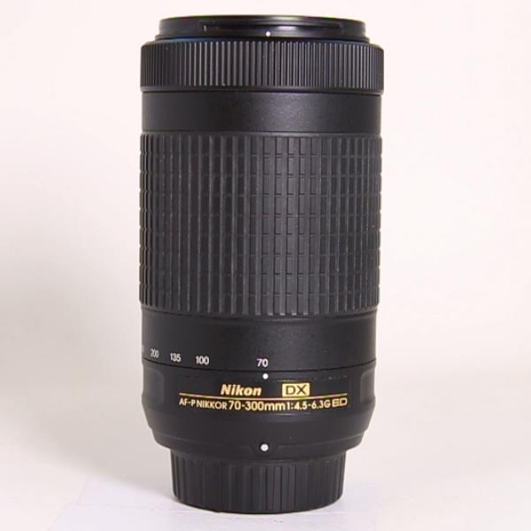 Used Nikon AF-P DX Nikkor 70-300mm f/4.5-6.3G ED Super Telephoto Lens