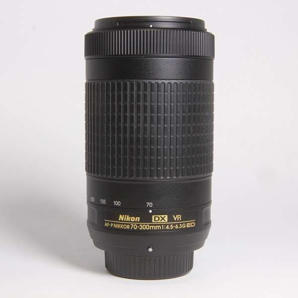 Used Nikon AF-P DX Nikkor 70-300mm f/4.5-6.3G ED VR Super Telephoto Lens
