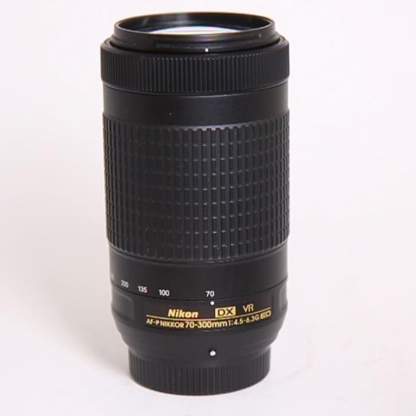 Used Nikon AF-P DX Nikkor 70-300mm f/4.5-6.3G ED VR Super Telephoto Lens