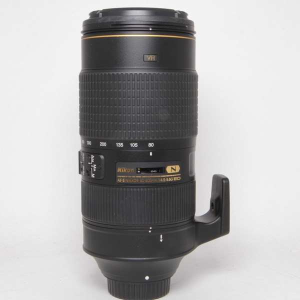 Used Nikon AF-S Nikkor 80-400mm f/4.5-5.6G ED VR Super Telephoto Lens