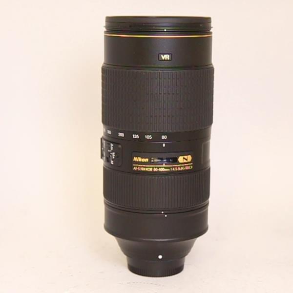 Used Nikon AF-S Nikkor 80-400mm f/4.5-5.6G ED VR Super Telephoto Lens