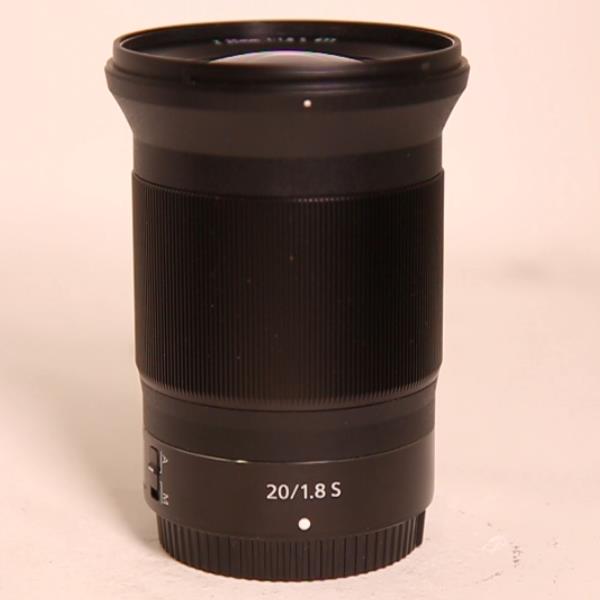 Used Nikon Z 20mm f/1.8 S Ultra Wide Angle Prime Lens