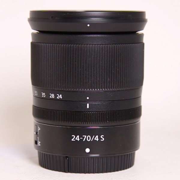 Used Nikon Z 24-70mm f/4 S Z mount lens