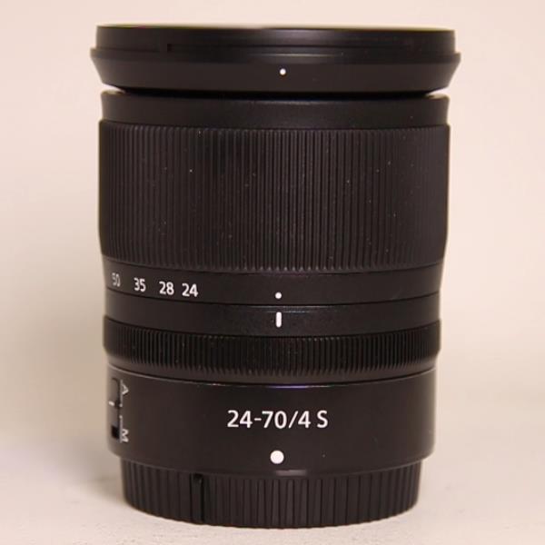 Used Nikon Z 24-70mm f/4 S Z mount lens