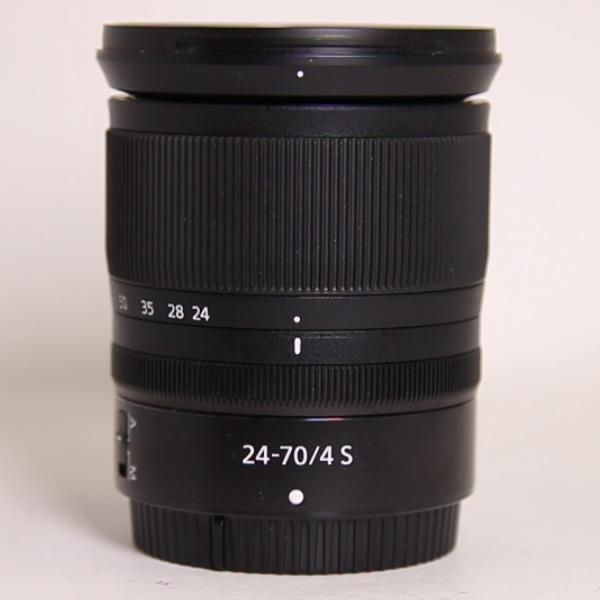 Used Nikon Z 24-70mm f/4 S Z mount lens