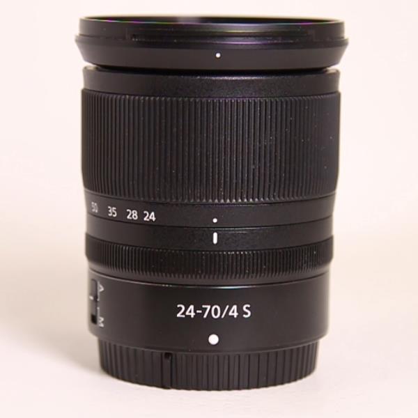 Used Nikon Z 24-70mm f/4 S Z mount lens