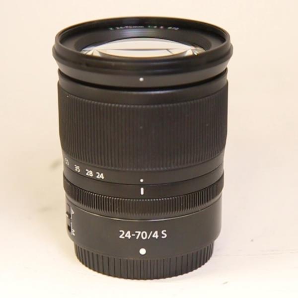 Used Nikon Z 24-70mm f/4 S Z mount lens