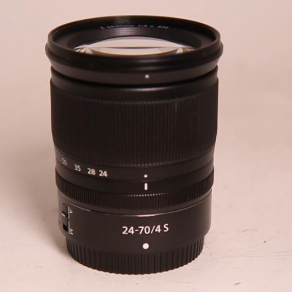 Used Nikon Z 24-70mm f/4 S Z mount lens