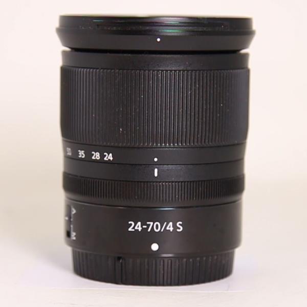 Used Nikon Z 24-70mm f/4 S Z mount lens