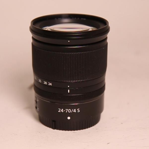 Used Nikon Z 24-70mm f/4 S Z mount lens