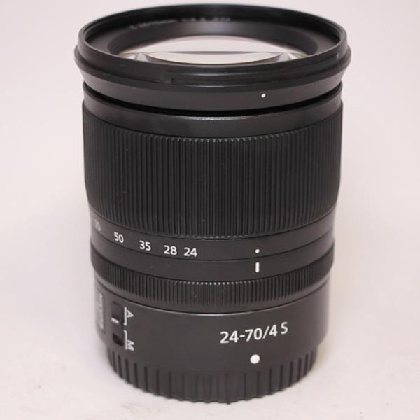 Used Nikon Z 24-70mm f/4 S Z mount lens