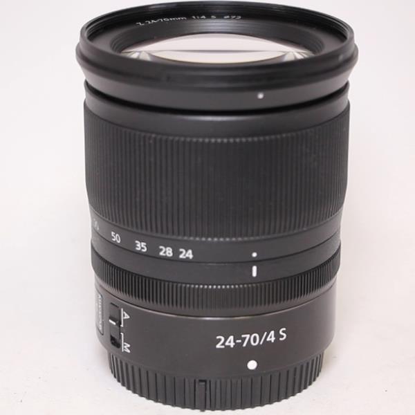 Used Nikon Z 24-70mm f/4 S Z mount lens
