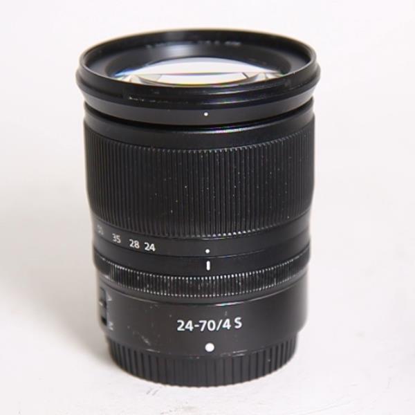 Used Nikon Z 24-70mm f/4 S Z mount lens