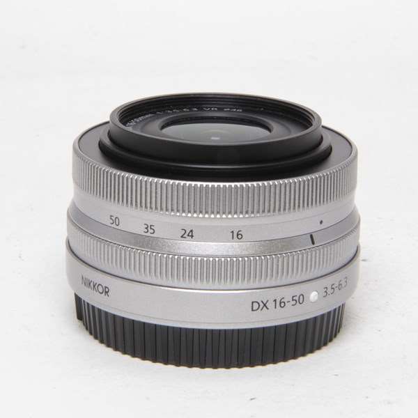 Used Nikon Z DX 16-50mm f/3.5-6.3 VR Wide Angle Lens Silver