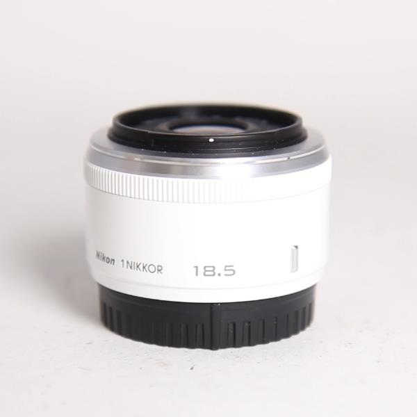 Used Nikon 1 NIKKOR 18.5mm f/1.8 White