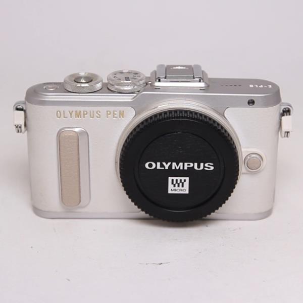 Used Olympus PEN E-PL8 Digital Mirrorless Camera Body - White