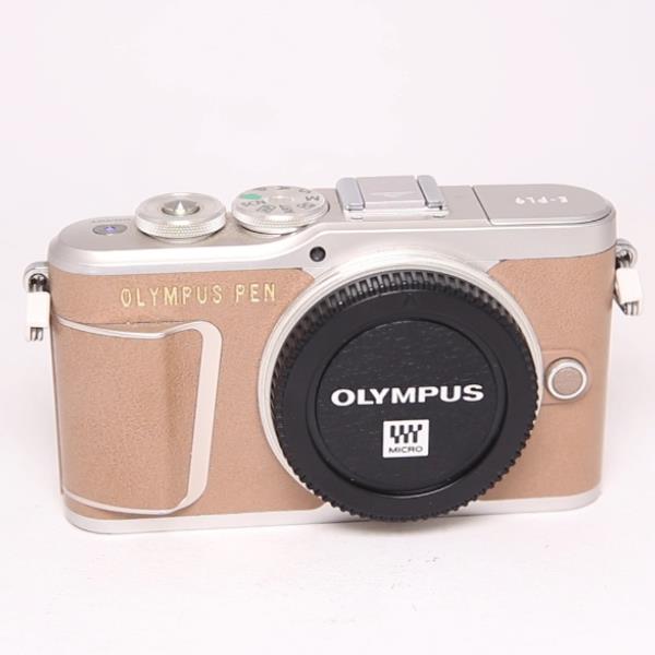 Used Olympus PEN E-PL9 Mirrorless Camera Body Brown