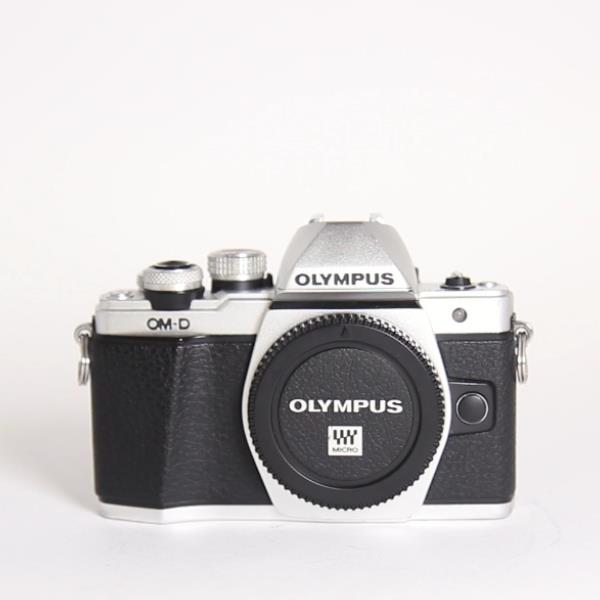 Used Olympus OM-D E-M10 Mark II Mirrorless Camera Body Silver