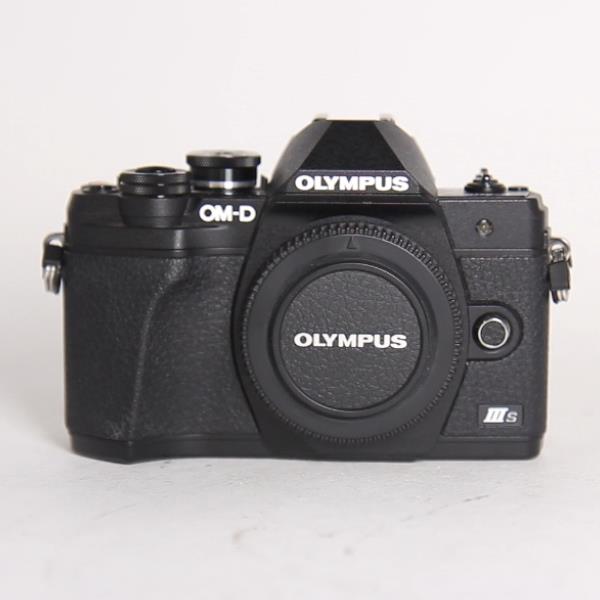 Used Olympus OM-D E-M10 Mark IIIs Mirrorless Camera Body Black