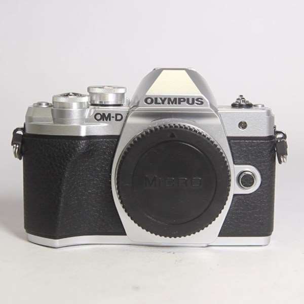 Used Olympus OM-D E-M10 Mark III Mirrorless Camera Body Silver