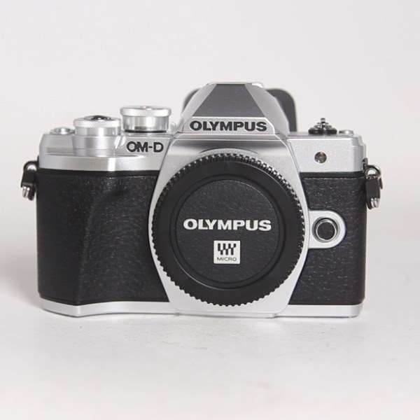 Used Olympus OM-D E-M10 Mark III Mirrorless Camera Body Silver