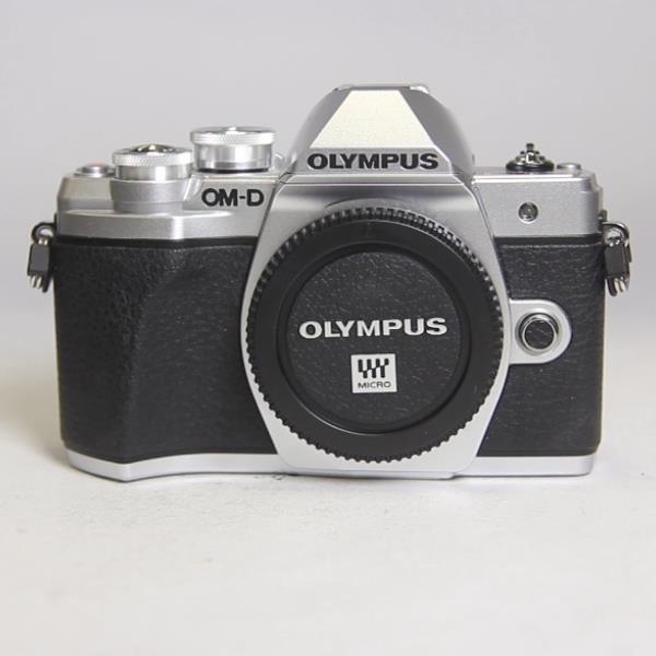 Used Olympus OM-D E-M10 Mark III Mirrorless Camera Body Silver