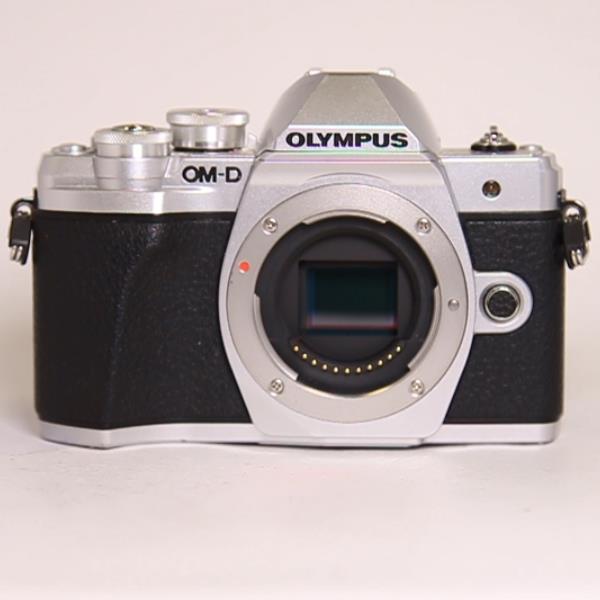 Used Olympus OM-D E-M10 Mark III Mirrorless Camera Body Silver