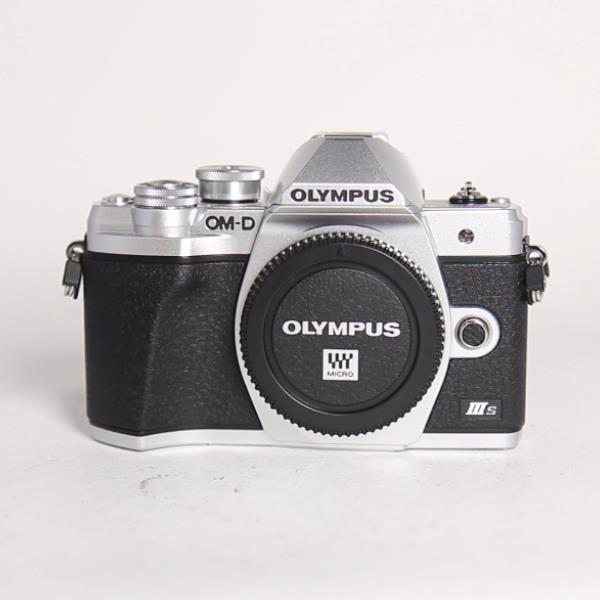 Used Olympus OM-D E-M10 Mark III Mirrorless Camera Body Silver