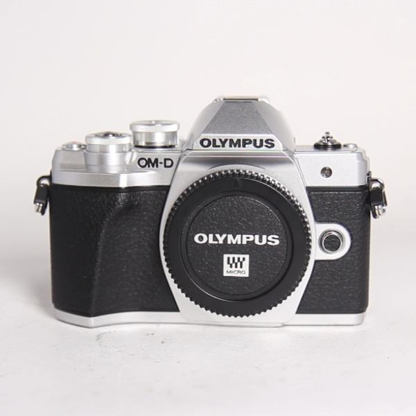 Used Olympus OM-D E-M10 Mark III Mirrorless Camera Body Silver