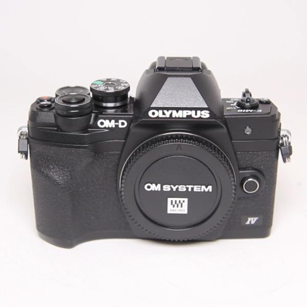 Used Olympus OM-D E-M10 IV Camera Body Black