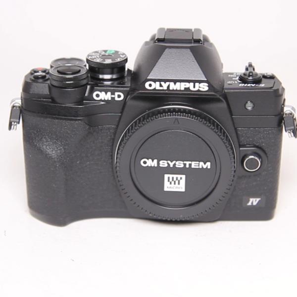 Used Olympus OM-D E-M10 IV Camera Body Black