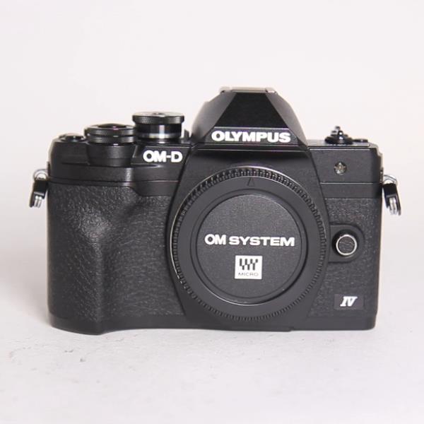 Used Olympus OM-D E-M10 IV Camera Body Black