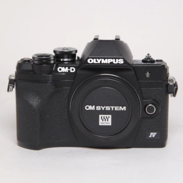Used Olympus OM-D E-M10 IV Camera Body Black
