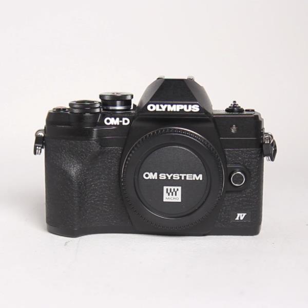 Used Olympus OM-D E-M10 IV Camera Body Black
