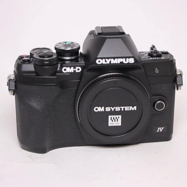 Used Olympus OM-D E-M10 IV Camera Body Black