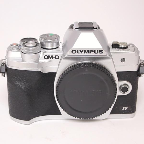Used Olympus OM-D E-M10 IV Camera Silver Body