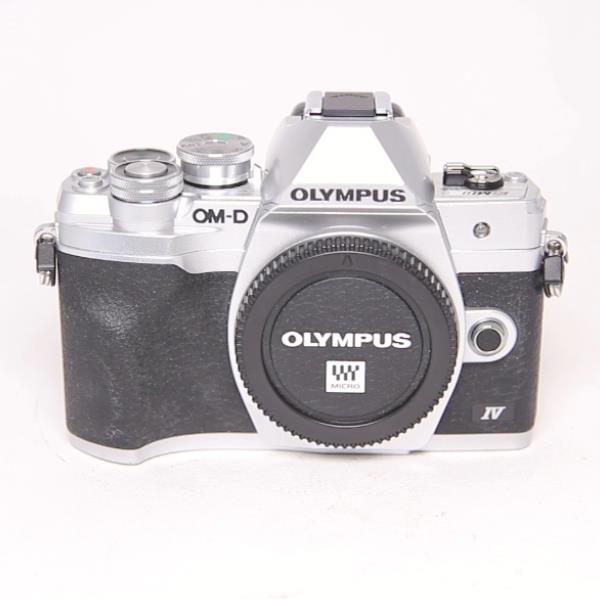 Used Olympus OM-D E-M10 IV Camera Silver Body
