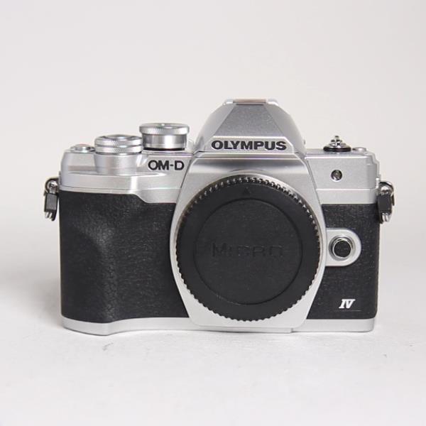 Used Olympus OM-D E-M10 IV Camera Silver Body