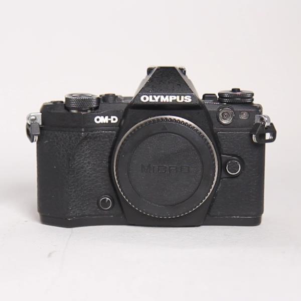 Used Olympus OM-D E-M5 Mark II Mirrorless Camera Body Black