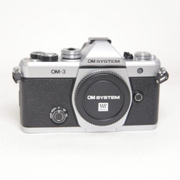 Used OM System OM-3 Camera Silver Body