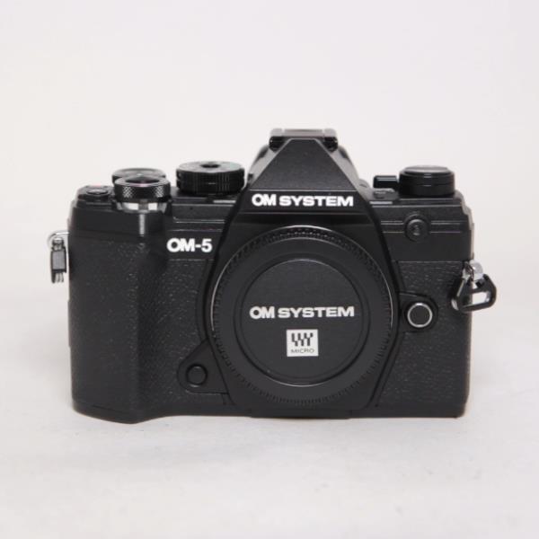 Used OM System OM-5 Digital Camera Body Black