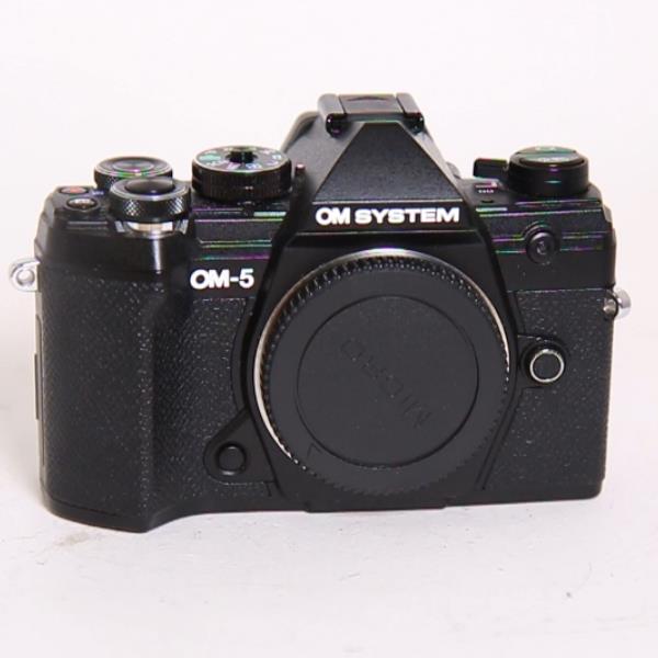 Used OM System OM-5 Digital Camera Body Black