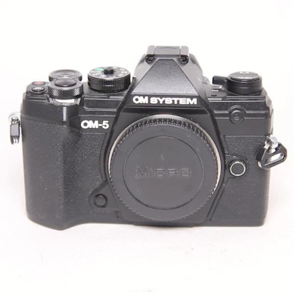 Used OM System OM-5 Digital Camera Body Black