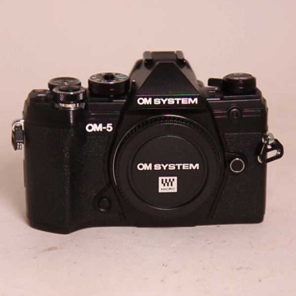 Used OM System OM-5 Digital Camera Body Black
