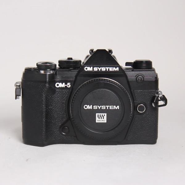 Used OM System OM-5 Digital Camera Body Black