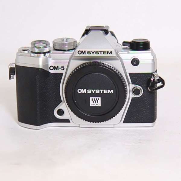 Used OM System OM-5 Digital Camera Body Silver